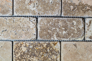 the texture of natural stone