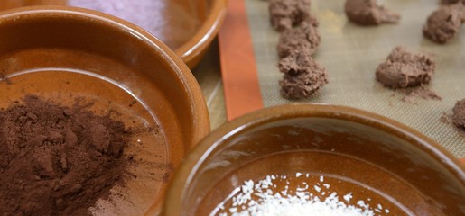 Hauseigene Pralinenherstellung Trüffel