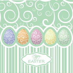 Easter greeting card