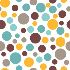 seamless Polka dot pattern background