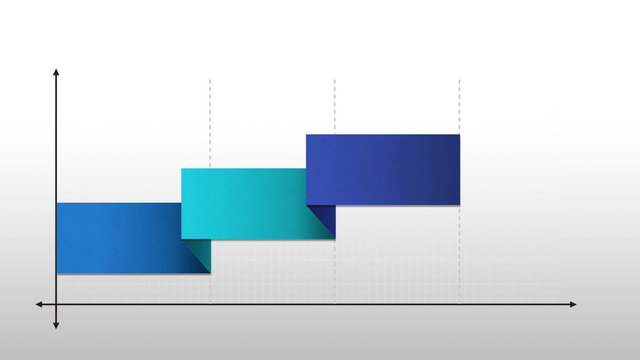 Four step intro title box diagram, powerpoint presentation template.(included alpha)