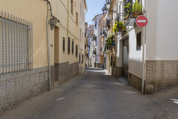 Calle de Segorbe (Castelloón, España).