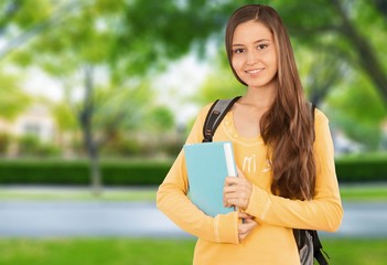 Fototapeta premium Student.