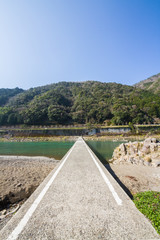 高知県四万十市　長生沈下橋