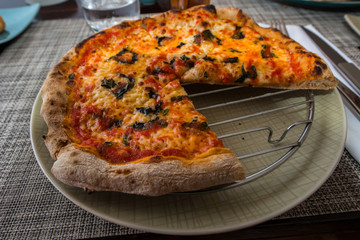 Margherita pizza