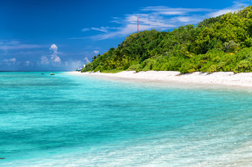 Fototapeta na wymiar Beautiful colors of Maldives