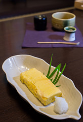 Egg rolls, rice dishes, grilled dishes in Japan.
