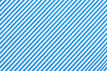 Blue textile, napkin, tablecloth on blue wooden kitchen table. View from above, top with copy space. Traditional pattern and color.