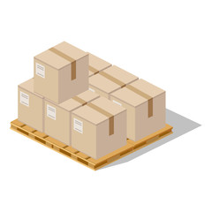 Packing Product Icon Design Style