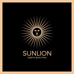 Myth Sun Lion Logo