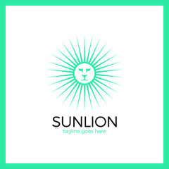 Myth Sun Lion Logo