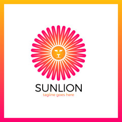 Myth Sun Lion Logo