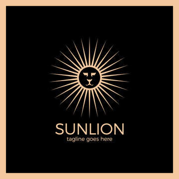 Myth Sun Lion Logo