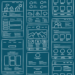Website Layout Doodles