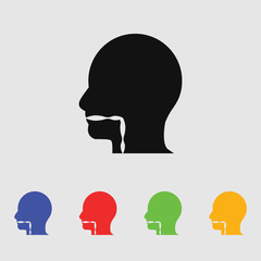 Throat icon