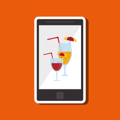 Vacation icon design