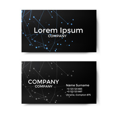 Vector creative business cards