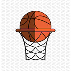 Fototapeta na wymiar Basketball icon design