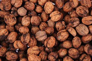 natural wallnuts background