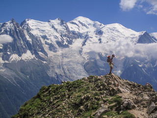 Mont Blanc from Brévent