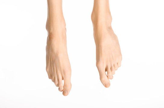 Long toes soles
