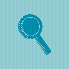 magnifying glass design 