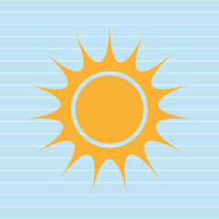 sun icon design 