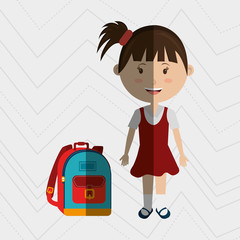 students back to school  design 