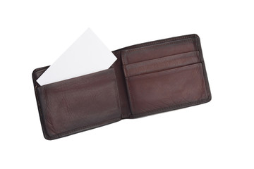 leather wallet