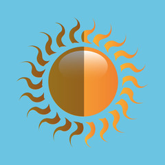 sun icon design 