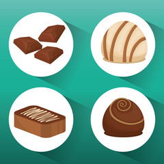 Chocolate icon design