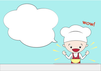 chef man cooking delicious menu