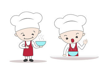 chef man guarantee and cooking delicious food