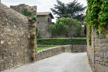 Fototapeta na wymiar City of Carcassonne