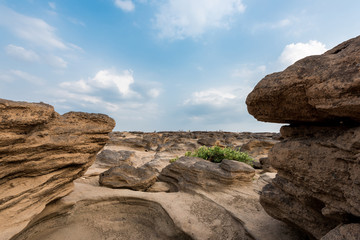 Thailand grand canyon (sam pan bok) at Ubon Ratchathani, Thailan