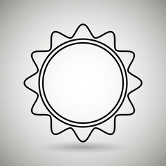 sun icon design 