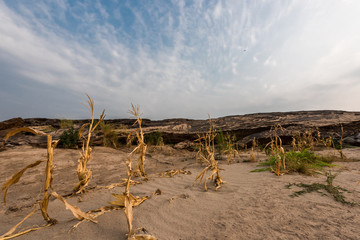 Thailand grand canyon (sam pan bok) at Ubon Ratchathani, Thailan