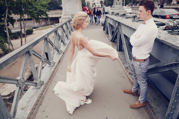 wedding day in Budapest