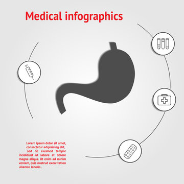 medicine infographic template