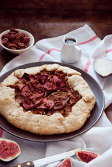 Homemade Figs galette