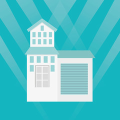 Fototapeta premium building icon design 