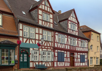 street in Budingen, Germany