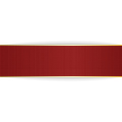 Red and golden festive Banner