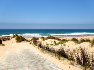 Fototapeta na wymiar Praia de Guincho, European Atlantic Coast, Cascais, Portugal