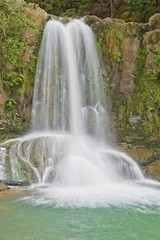 Fototapeta na wymiar NZ Summer 2011 - Coromandel Peninsula - Waiau Falls