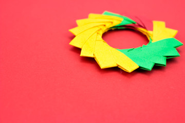 Color wheel origami