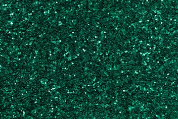 Poster emerald color glitter texture abstract background © pimsdelamour