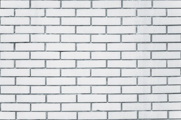 Exposed white vintage brick wall texture