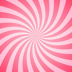 Swirling radial pattern background. Vector illustration