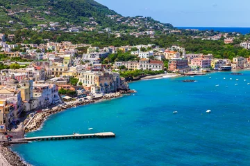 Foto auf Acrylglas Insel Ischia island - view from castle Aragonese, Italian holidays
